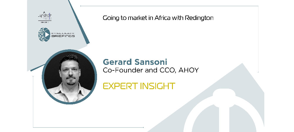 Expert Insight: Gerard Sansoni, Co-Founder and CCO, AHOY