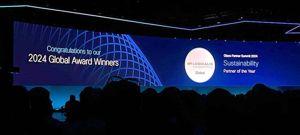 Logicalis recognised as Global Sustainability Partner at Cisco Partner Summit