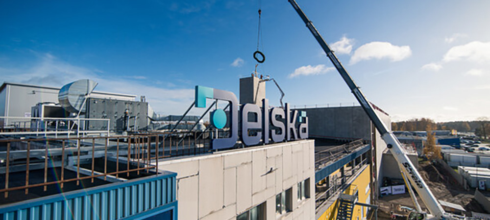 Delska celebrates topping out ceremony for sustainable data centre in the Baltics 