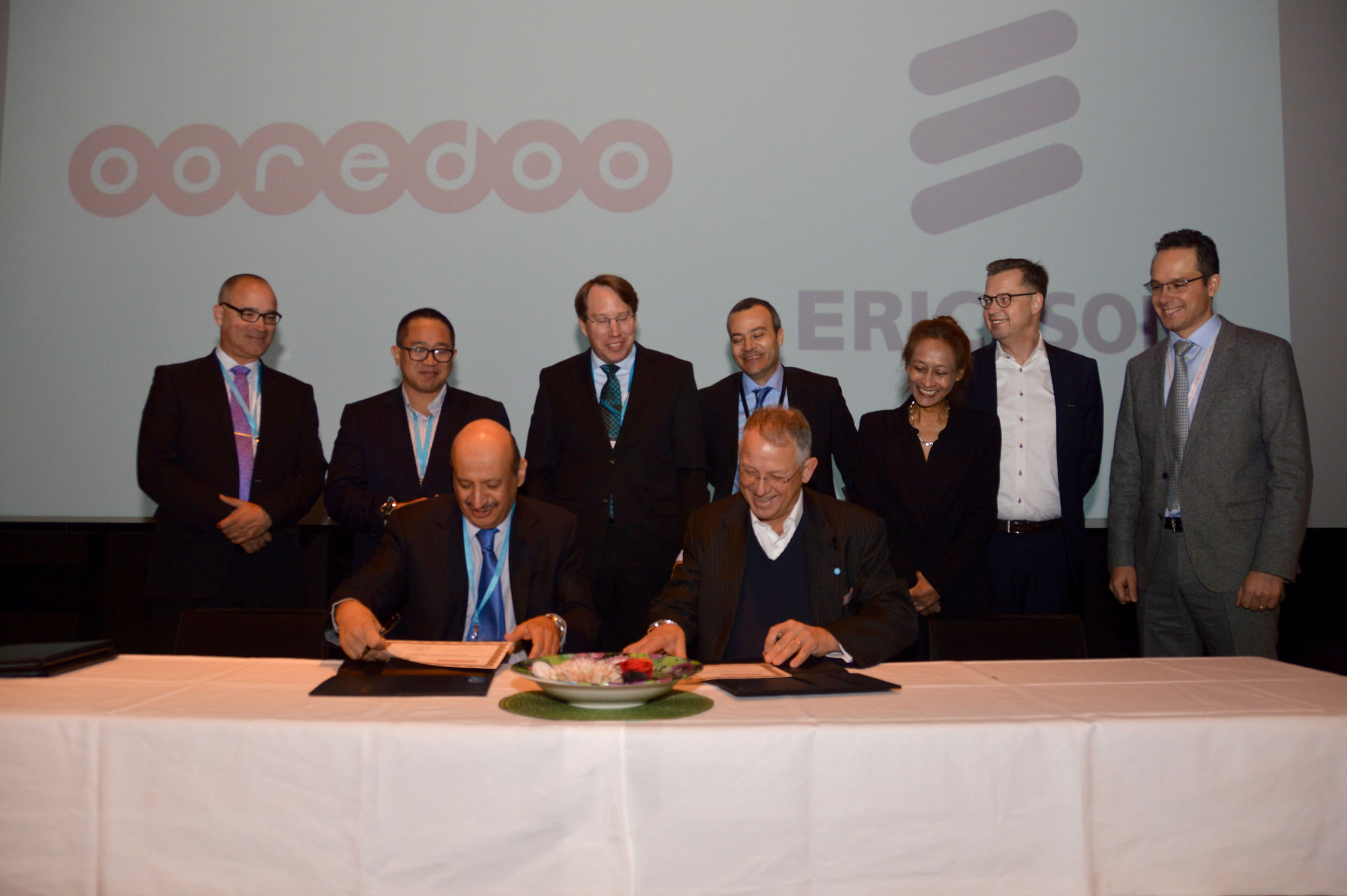 Ericsson and Ooredoo Group collaborate for 5G development