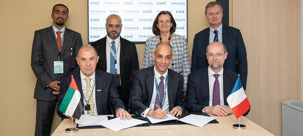 EDGE and Thales announce a strategic partnership for radio communications development and manufacturing in the UAE
