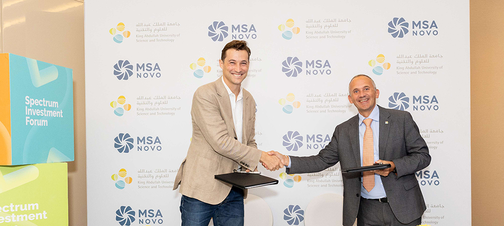 MSA Novo and KAUST sign MoU to drive innovation and growth in Saudi Arabia