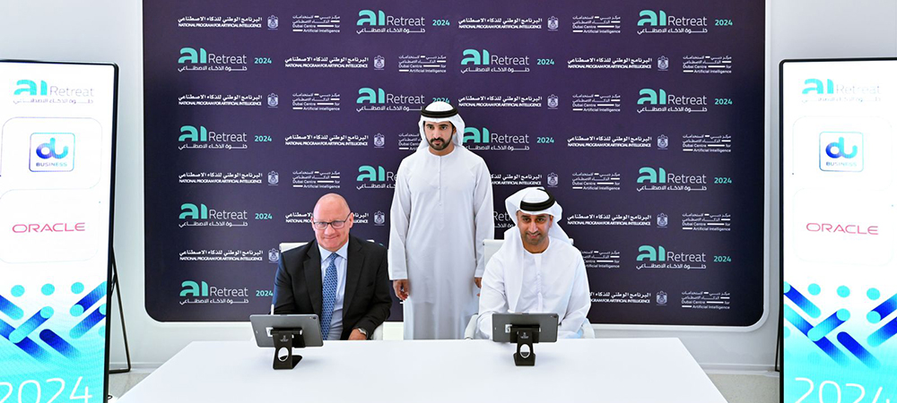 du to launch hyperscale cloud and sovereign AI services for the UAE government with Oracle Alloy