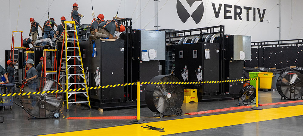 Vertiv expands North American production capacity with infrastructure solutions manufacturing facility